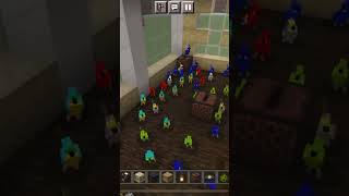 Loros bailando en minecraft épicamente [upl. by Kir2]