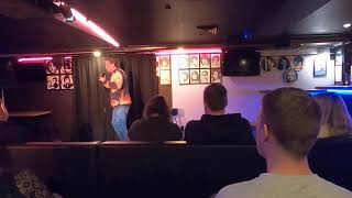 Jundas Capone First Professional Stand Up Gig in New Zealand [upl. by Feerahs986]