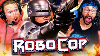 ROBOCOP 1987 MOVIE REACTION First Time Watching Full Movie Review [upl. by Yrovi]