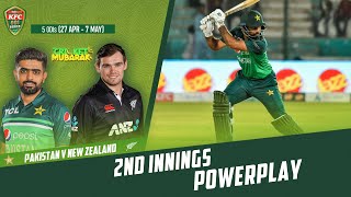 2nd Innings Powerplay  Pakistan vs New Zealand  5th ODI 2023  PCB  M2B2T [upl. by Dilly]