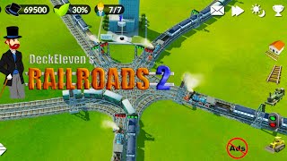 5 STAR train crossing deckelevens railroad 2 railroad tracks level easy mission [upl. by Maag]