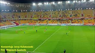 Cały mecz Jagiellonia Białystok  Górnik Łęczna 12 4122021 [upl. by Attelrak]