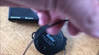 How To Improve Your Radio Reception Very Much Kaito Antenna Review [upl. by Swinton379]