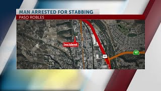 Paso Robles man arrested in connection with early Sunday morning stabbing [upl. by Juni757]