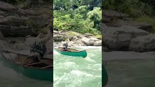 Failed Ferry Glide quotWhitewater Canoeingquot [upl. by Ahsenot]