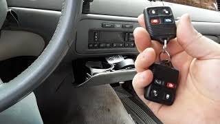 2006  2011 Buick Lucerne Key Fob Battery Replacement [upl. by Aihtebat861]