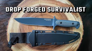 The Drop Forged Survivalist…One SOLID Piece of 52100 [upl. by Nigam]