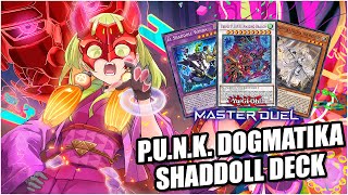 ¡INVOKED QUIÉN TE CONOCE PUNK Dogmatika Shaddoll Deck  YuGiOh Master Duel [upl. by Cymbre]