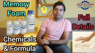 Memory Foam Chemicals Details How To Make Memory Foam quotFrom Viscoelasticity to Comfortquot [upl. by Oiuqise]