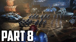 Warhammer 40k Space Marine 2  Coop Campaign Part 8  ATTACKING THE CHAOS [upl. by Jestude437]