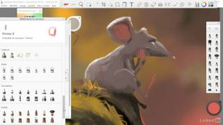 Tutoriel SketchBook Pro 2017  Réaliser un dessin de fin datelier  video2braincom [upl. by Julis]