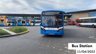 Buses at Lincoln Central 11042022 [upl. by Plume]