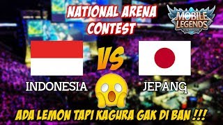 Akibat Kagura Gak di Ban RRQ Lemon Pesta Indonesia vs Jepang National Arena Contest 11112017 [upl. by Youngran]