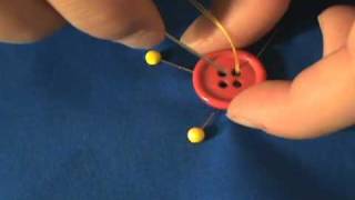 Sewing Tip 2 How To Hand Sew A Button [upl. by Collin]