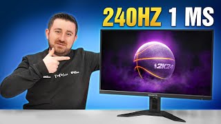 TR’DE YENİ GİGABYTE’NİN 240HZ 1 MS MONİTÖRÜNÜ İNCELİYORUM işbirliği [upl. by Neelhtak]