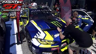 Valentino Rossi WINS at Misano  Fanatec GT World Challenge Europe Powered by AWS [upl. by Eillime]