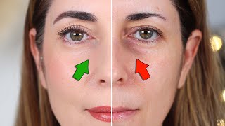 BYE BYE LES CERNES CREUX  ASTUCES MAQUILLAGE FACILES  SOINS CONTOUR DES YEUX [upl. by Eronel878]