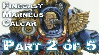 How to Paint Ultramarines Marneus Calgar Painting Part 2 of 5 [upl. by Attenev171]