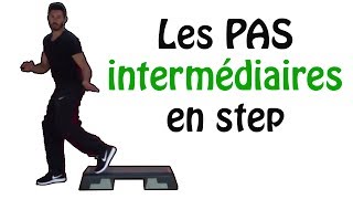 Les PAS de BASE en STEP intermédiaire  STEP français  Apprendre le step [upl. by Resneps]