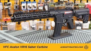 VFC Avalon VR16 Saber Carbine Airsoft Reveiw [upl. by Corinne433]