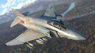 War Thunder  F4S Phantom II Guia Básico para Iniciantes Configurar e Usar o Radar [upl. by Dlanor229]