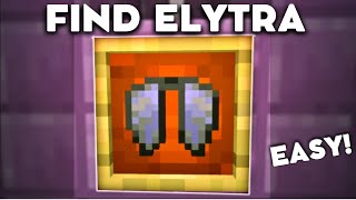 How to Get ELYTRA IN MINECRAFT Step by Step Guide for 121 Bedrock and Java [upl. by Enerod566]