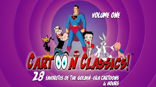 Cartoon Classics  28 Favorites of The Golden Era Cartoons  Volume 1 [upl. by Purcell]