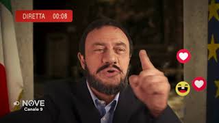 Maurizio Crozza imita Matteo Salvini [upl. by Eyak]