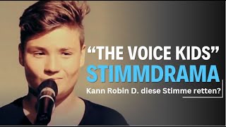 Eine unglaubliche Geschichte Richie droht das Stimmaus während der The Voice Teilnahme [upl. by Enirehs]