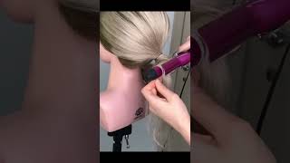 Low ponytail hairstyle tutorial Bridal hairstyle [upl. by Euhsoj]