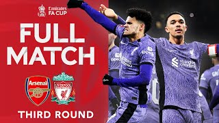 FULL MATCH  Arsenal v Liverpool  Third Round  Emirates FA Cup 202324 [upl. by Aihseyk]