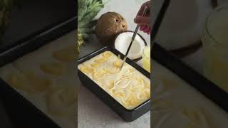 Pineapple and Coconut Ice Cream  Movers  Bakers [upl. by Oleg]