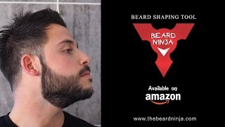 BEARD NINJA  Beard Shaping Tool  How to Tutorial [upl. by Belldame]