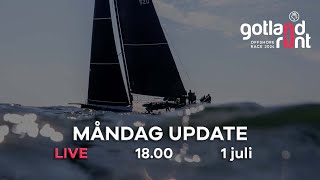 Race Update Måndag 1800  Gotland Runt 2024 [upl. by Kalinda]