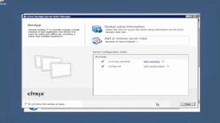 CITRIX Install XenApp 65 [upl. by Ailema]