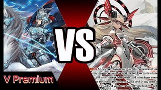 Gancelot vs Jewel Knights V Premium Cardfight Vanguard [upl. by Halac133]