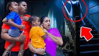 SCARY NOISES COMING FROM OUR ATTIC  Scariest Video Ever [upl. by Giacamo95]