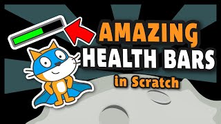 AMAZING HEALTH BARS in Scratch  Easy Scratch Tutorial [upl. by Asserac362]