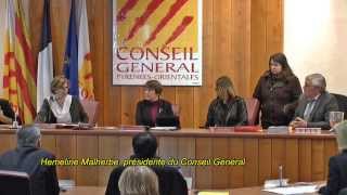 La Côte Vermeille au Conseil Général à Perpignan [upl. by Lartnom]