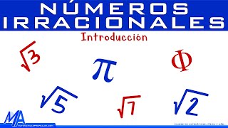 Números irracionales  Introducción [upl. by Petta805]