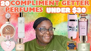 20 Compliment Getter Perfumes For 30 Or LessBudget Friendly Compliment Getter Perfumes20 Under 30 [upl. by Reham]