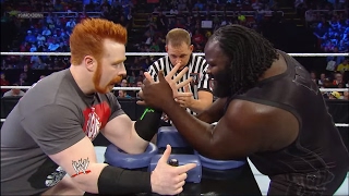 Sheamus vs Mark Henry  Arm Wrestling Contest SmackDown May 3 2013 [upl. by Arbed545]