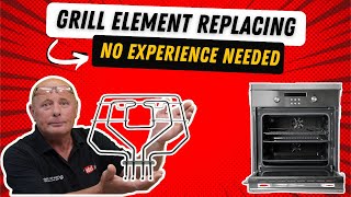 How to replace your grill element on Bosch Neff And Siemens cooker or oven [upl. by Ennaear]