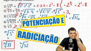 ⭐ Aula de POTENCIAÇÃO E RADICIAÇÃO da Matemática Básica DESBUGADA  Rafael Procopio  Paulo Pereira [upl. by Katushka81]