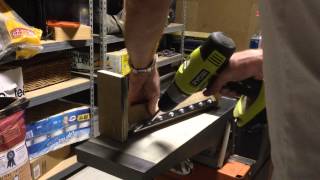 125 inch planer blade sharpening jig Wwwnewtonwoodcraftcom [upl. by Kho]