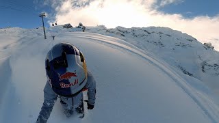 UNEXPECTED POW  Engelberg with Maxime Chabloz [upl. by Adiv]