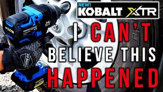 New KOBALT XTR IMPACT WRENCH XTREME TESTING i cant believe this [upl. by Christean]