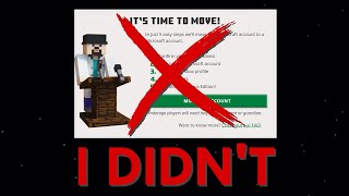 I DIDN’T Migrate my Minecraft Account  Here’s What Happened [upl. by Auqenes]