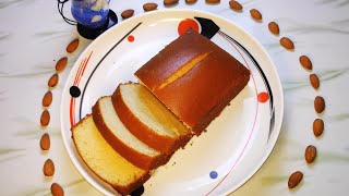 চুলায় তৈরি বেকারি স্টাইলের পাউন্ড কেক  Without Oven Bakari Style Pound Cake  With Butter [upl. by Anniken]