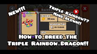 How to Breed the Triple Rainbow DragonDragonvaleBreeding GuideBreeding TipsTRIPLE RAINBOW DRAGON [upl. by Manwell517]